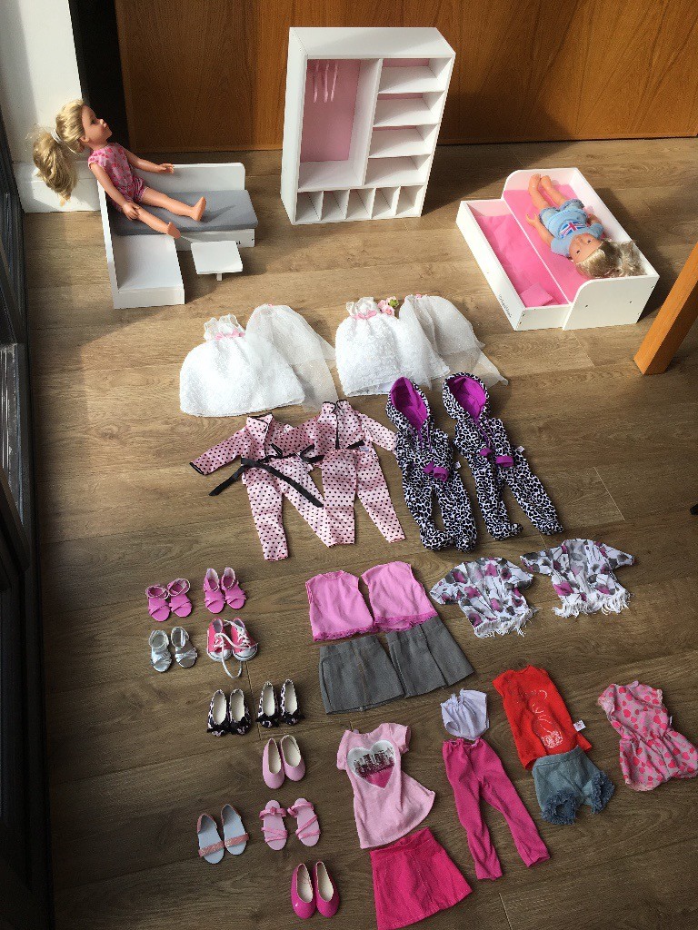 chad valley dolls bed